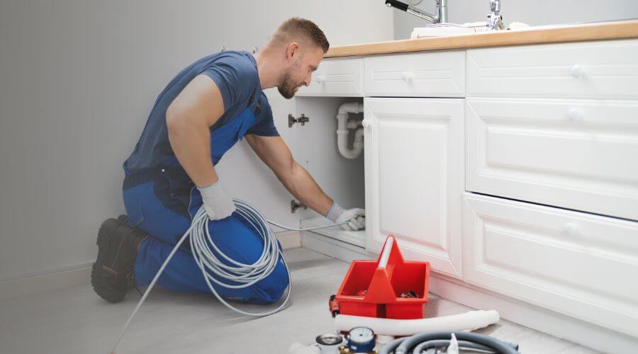 Expert burst pipe repair services in Saint George, KS